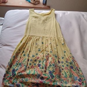 SO yellow flower dress